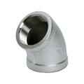 Tool Time 1.25 in. Thread Stainless Steel 45 Degree Elbow TO153552